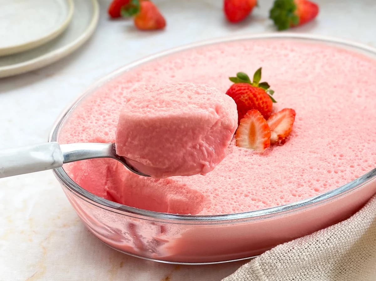 Mousse de Morango